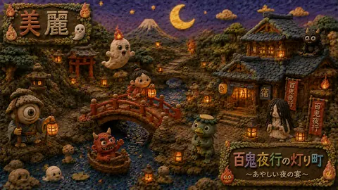 灯り彩る妖怪村の夜祭 thumbnail