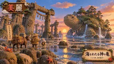 美麗なる海渡りの神亀旅 thumbnail