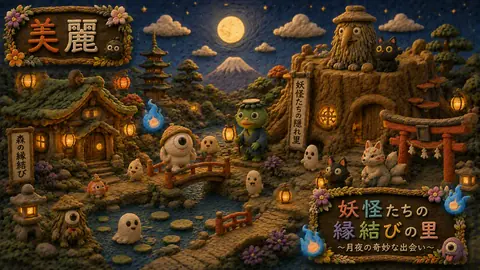 月夜の妖怪縁結び村 thumbnail