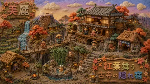 粘土細工の紅葉寺村と温泉宿 thumbnail