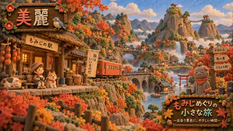 もみじめぐりの小さな旅 thumbnail