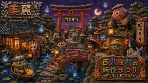 粘土細工の百鬼夜行妖怪まつり thumbnail