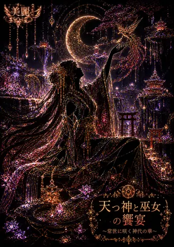 美麗影絵・発光ラインアート AI Art Preview 001 thumbnail