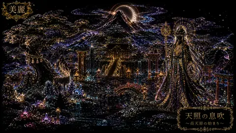 輝く神殿と天照の女神 thumbnail