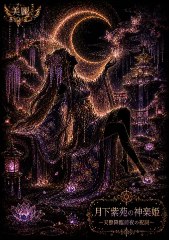 月下紫苑の神楽姫 thumbnail