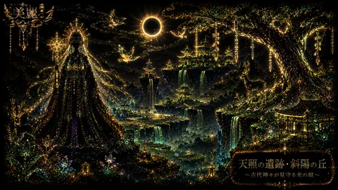 天照の遺跡、光輝く神秘の庭 thumbnail