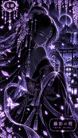 紫月に舞う藤影の契 thumbnail