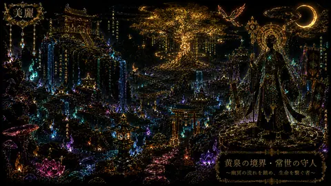 黄泉の境界、光る神木の守人 thumbnail