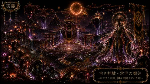 幻想夜景の神域と光の巫女 thumbnail