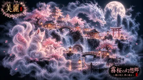 霧桜の幻想郷と狐霊 thumbnail