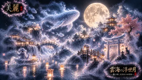霧幻の浮世月、天空の鯨 thumbnail