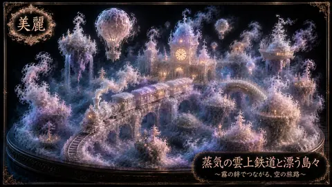 霧に浮かぶ蒸気鉄道の島々 thumbnail