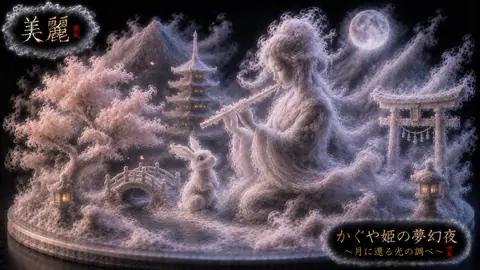 霧のかぐや姫、月夜の幻想庭園 thumbnail