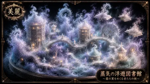 霧に浮かぶ蒸気図書館都市 thumbnail