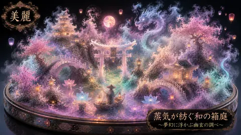 蒸気が紡ぐ幽玄の箱庭 thumbnail