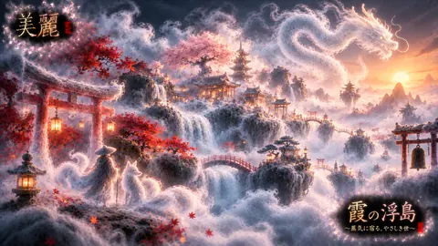 霞に浮かぶ幻想の神域 thumbnail