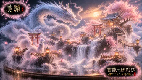雲龍の縁結び、霧桜の神域 thumbnail