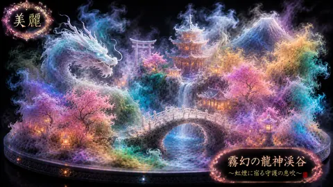 霧煙に宿る龍神渓谷の幻想 thumbnail