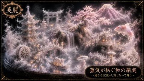 霧と蒸気が紡ぐ和の箱庭 thumbnail