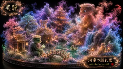 煙霧で彩る河童隠れ里の幻想譚 thumbnail