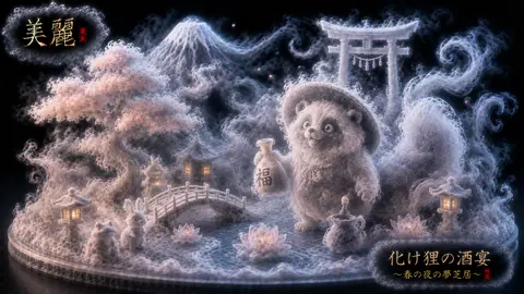煙霧の化け狸、春夜の宴 thumbnail