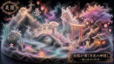 霧幻の白狐と月夜の神隠し thumbnail