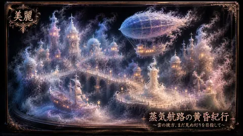 蒸気雲都と黄昏の飛行船 thumbnail