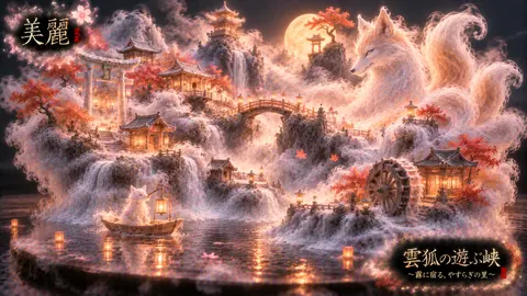 霧に包まれた雲狐の里 thumbnail