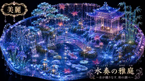 水奏の雅庭：水晶の和庭園 thumbnail