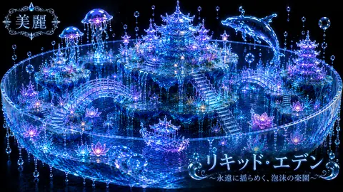 輝く水晶の液体王国 thumbnail