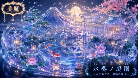 水晶水庭園の幻想美景 thumbnail
