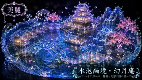 水泡幽境・幻月庵：幻想水晶の隠れ里 thumbnail