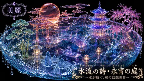 水流の詩、幻想の水庭 thumbnail