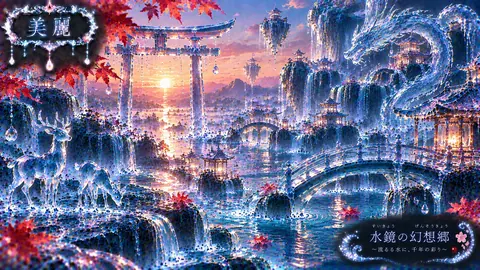 水鏡の幻想郷と水龍 thumbnail