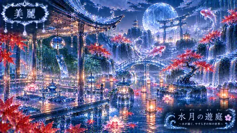 水月の遊庭：幻想の水庭園 thumbnail