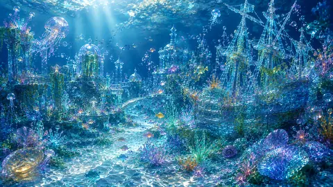 蒼海の水晶遺都 ― 沈みし幻船の楽園 thumbnail
