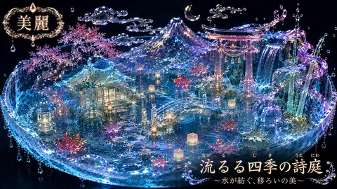 流麗な水晶庭園の四季 thumbnail