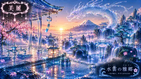 水鏡に輝く幻想の水都 thumbnail