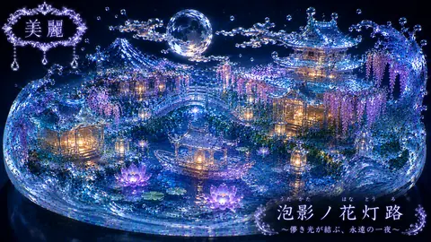 水玻璃幻想の夜桜庭園 thumbnail