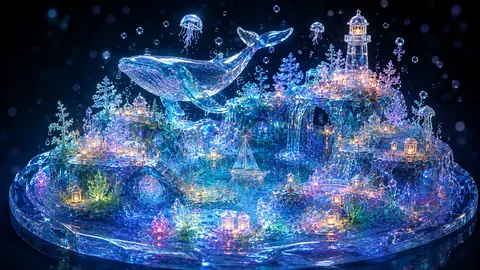 水晶海の幻想ミニチュア世界 thumbnail
