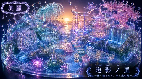 水晶水景「泡影ノ里」 thumbnail