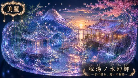 水晶の水幻郷と富士の秘湯 thumbnail