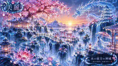 水玻璃の彼方に咲く神域 thumbnail