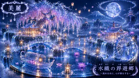 水織の浮遊郷、月夜の水都 thumbnail