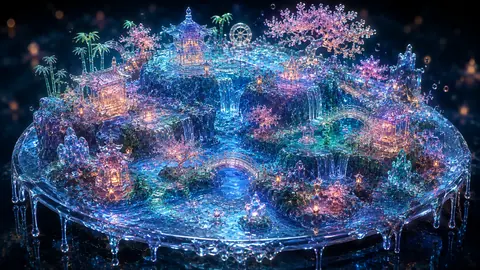 水鏡桃源郷 ― 桜灯る幻想庭園 thumbnail