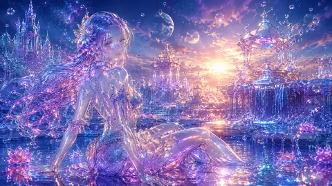 星雫の水精姫 ― 黄昏に輝く天空宮殿 thumbnail