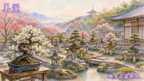 春霞の盆栽庭園 thumbnail