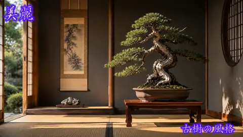 美麗な古樹、静寂の茶室 thumbnail