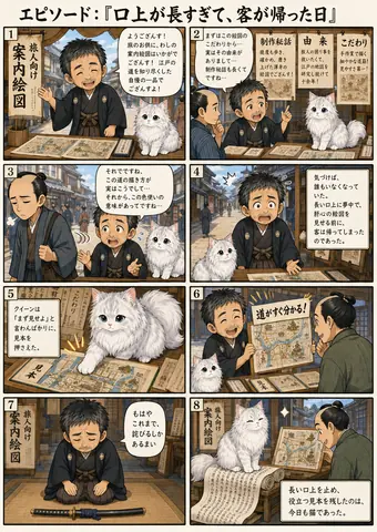 口上が長すぎて、客が帰った日 thumbnail