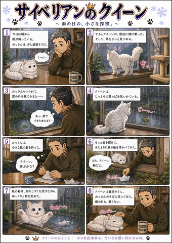 雨の日の、小さな探検。 thumbnail